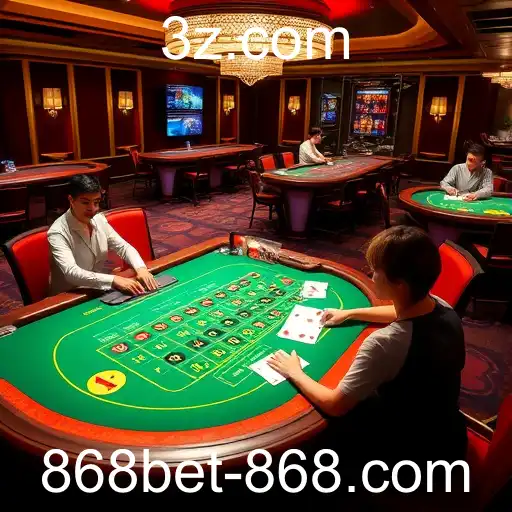 Cassino Ao Vivo no 868bet: Uma Experiência de Jogo Realista e Segura